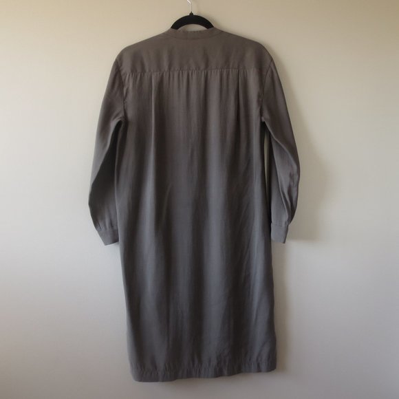 Madewell Tunic Dress in Olive Green Modal Blend, Sz S, EUC - Picture 5 of 12